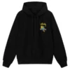 Stussy Dollie Black Zip Up Hoodie