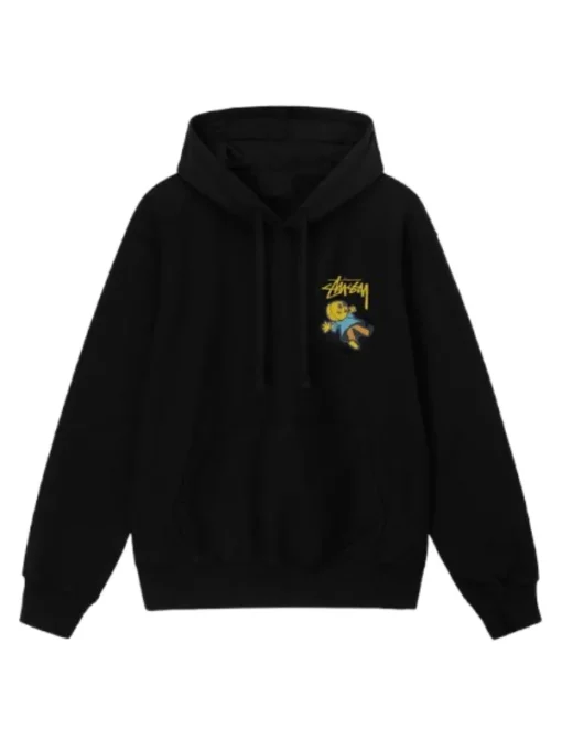 Stussy Dollie Black Zip Up Hoodie