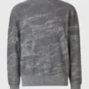 TV Series The Voice S27 Renzo Grey Printed Crewneck Jumper