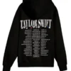 The Eras Tour Friendship Bracelet Taylor Swift Black Hoodie