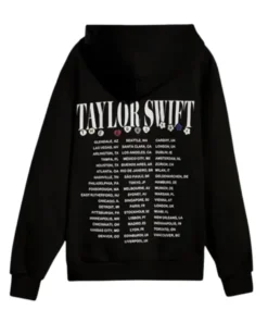 The Eras Tour Friendship Bracelet Taylor Swift Black Hoodie