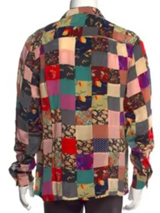 The Voice S27 Jimi Westbrook Multicolor Patchwork Printed Shirt