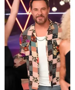 The Voice S27 Jimi Westbrook Patchwork Printed Shirt