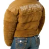 True Religion Sherpa Yellow Jacket