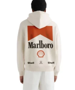 Vintage Marlboro Hoodie Cream