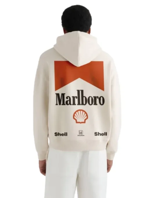 Vintage Marlboro Hoodie Cream