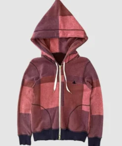 Vivienne Westwood Plaid Wizard Knit Hoodie
