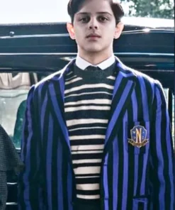 Wednesday S02 Isaac Ordonez Pugsley Addams Blazer