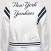 Yankees White Starter Varsity Jacket