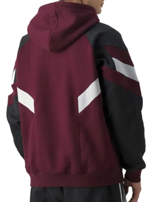 Amsterdam Maroon Hoodie