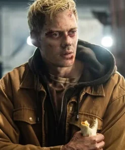 Bill Skarsgard Brown Jacket