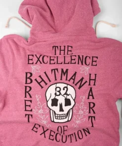 Bret Hart 32 Hitman Hoodie