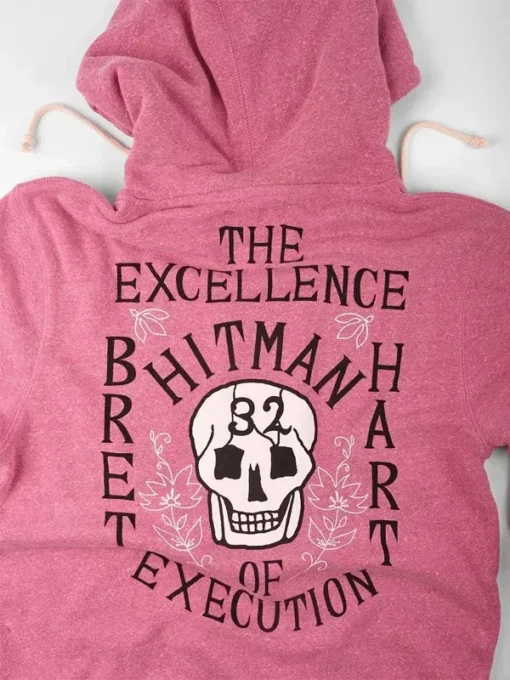 Bret Hart 32 Hitman Hoodie