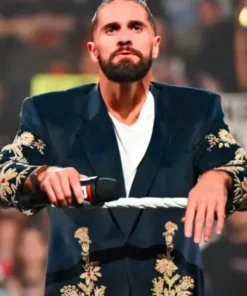 Golden Peacock Trench Coat