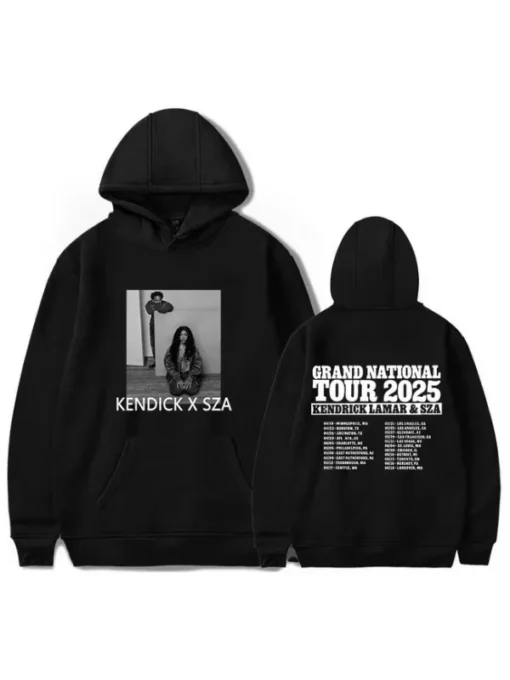 Kendrick Lamar SZA 2025 Tour Cosplay Hip Hop Hoodie