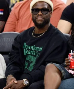 Kevin Hart Los Angeles Clippers Game Black Sweatshirt