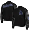 LA Black Dodgers Jacket