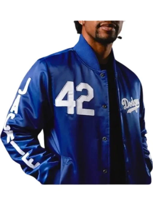 Los Angeles Dodgers Jackie Robinson Jacket Blue