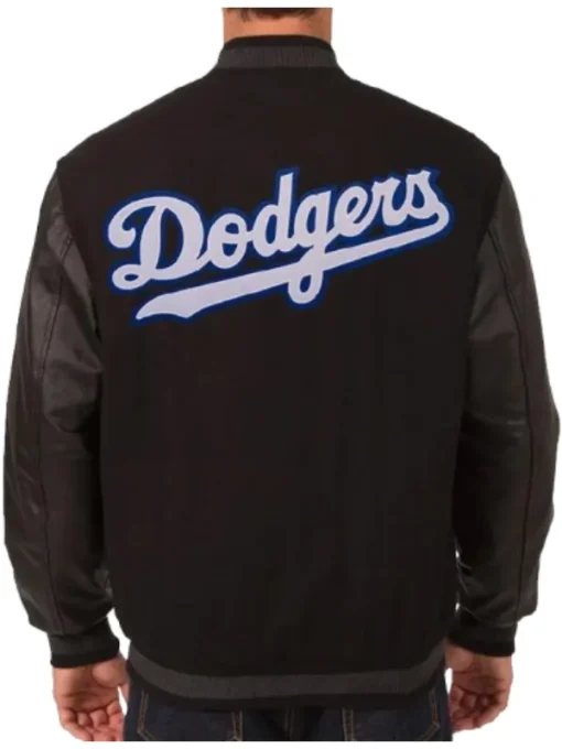 Los Angeles Dodgers Wool Leather Jacket