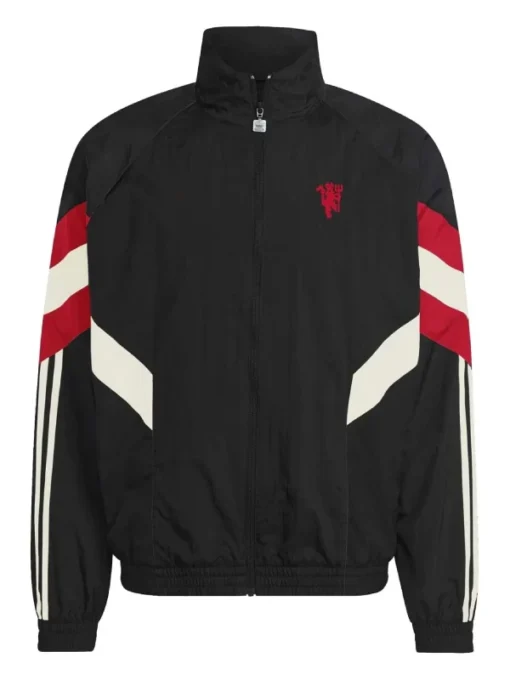 Manchester United Track Black Jacket