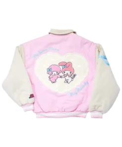 My Melody My Sweet Piano Pink Varsity Jacket