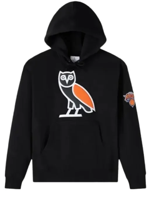 OVO x NBA Knicks Black Hoodie