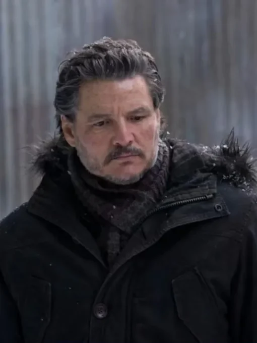 Pedro Pascal The Last of Us S02 Black Jacket