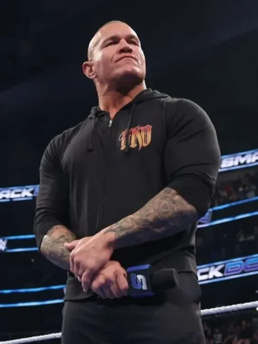 Randy Orton SmackDown Viper Bite Hoodie Black