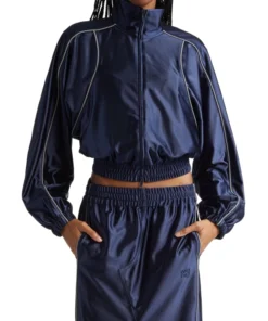 SNL S50 Scarlett Johansson Blue Track Jacket