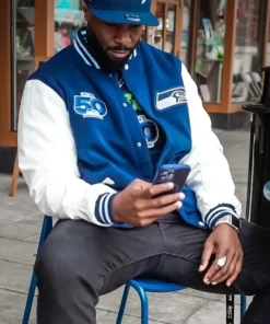 Seattle Seahawks 50th Season Varsity Jacket