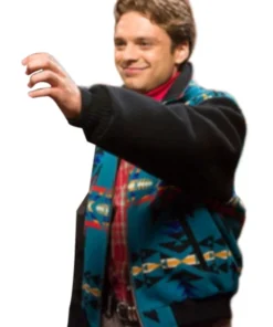 Sebastian Stan Hot Tub Time Machine Wool Jacket