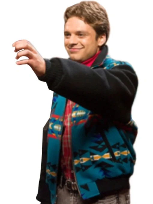 Sebastian Stan Hot Tub Time Machine Wool Jacket
