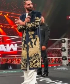Seth Rollins Peacock Coat