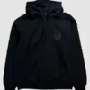 Stussy 8 Ball Pigment Dyed Black Hoodie