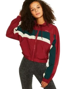 Megan Trower Red Striped Jacket