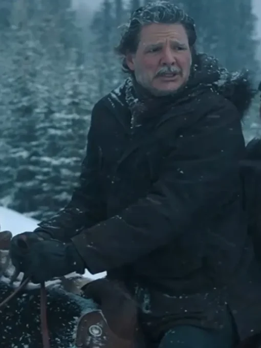 The Last Of Us S02 Pedro Pascal Black Jacket