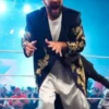 WWE RAW Seth Rollins Golden Peacock Trench Coat