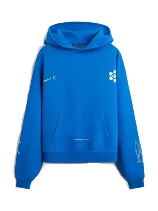 Weak Hero S02 Lee Min-Jae Blue Hoodie