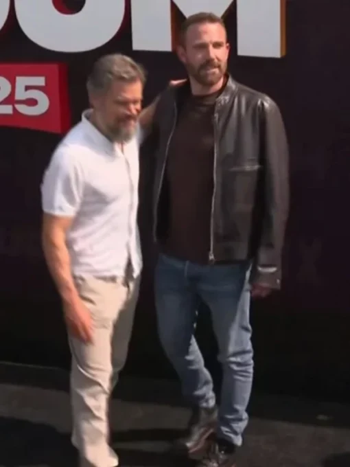 2025 TUDUM Leather Ben Affleck Jacket