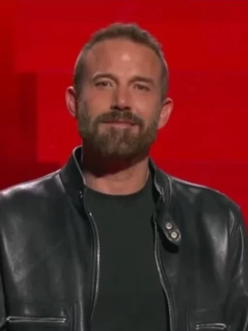 Ben Affleck TUDUM 2025 Leather Jacket