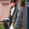Dakota Johnson Hooded Jacket