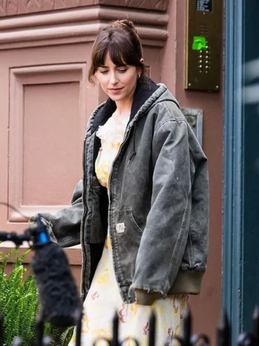 Dakota Johnson Hooded Jacket