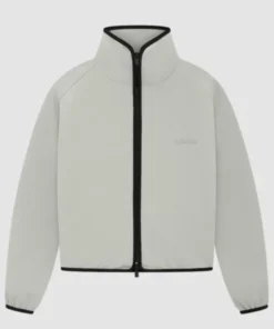 Fear of God Essentials Athletics Track Grey Jacket