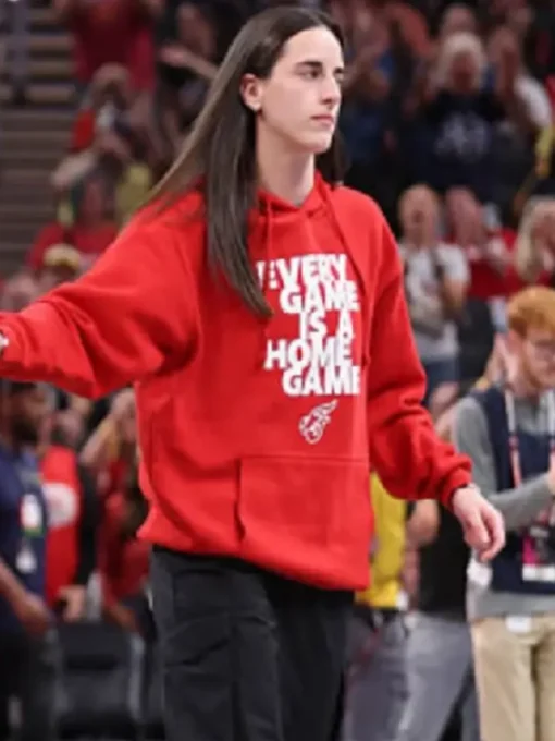 Fever Caitlin Clark Red Hoodie