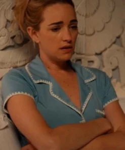 Ginny & Georgia Brianne Howey Shirt Blue