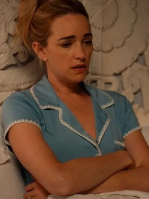 Ginny & Georgia Brianne Howey Shirt Blue