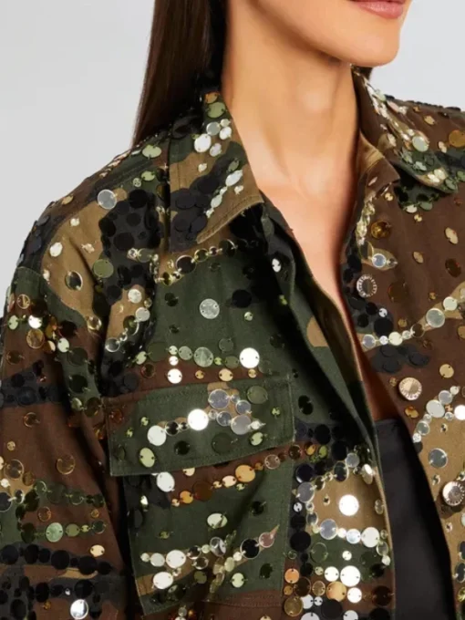 Gwen Stefani Camo Jacket