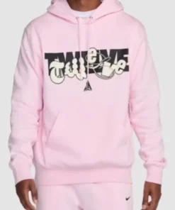 Ja Morant Basketball Hoodie Pink