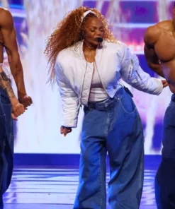 Janet Jackson Cropped Jacket