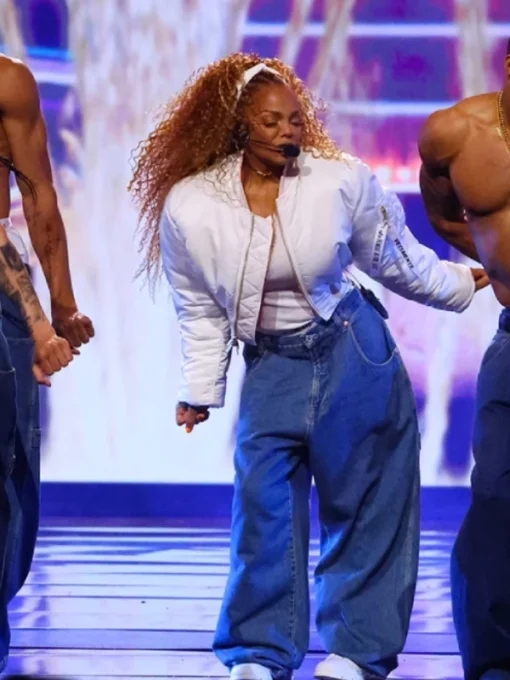 Janet Jackson Cropped Jacket